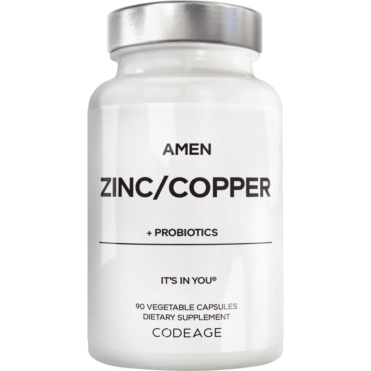 Amen Zinc/Copper + Probiotics
