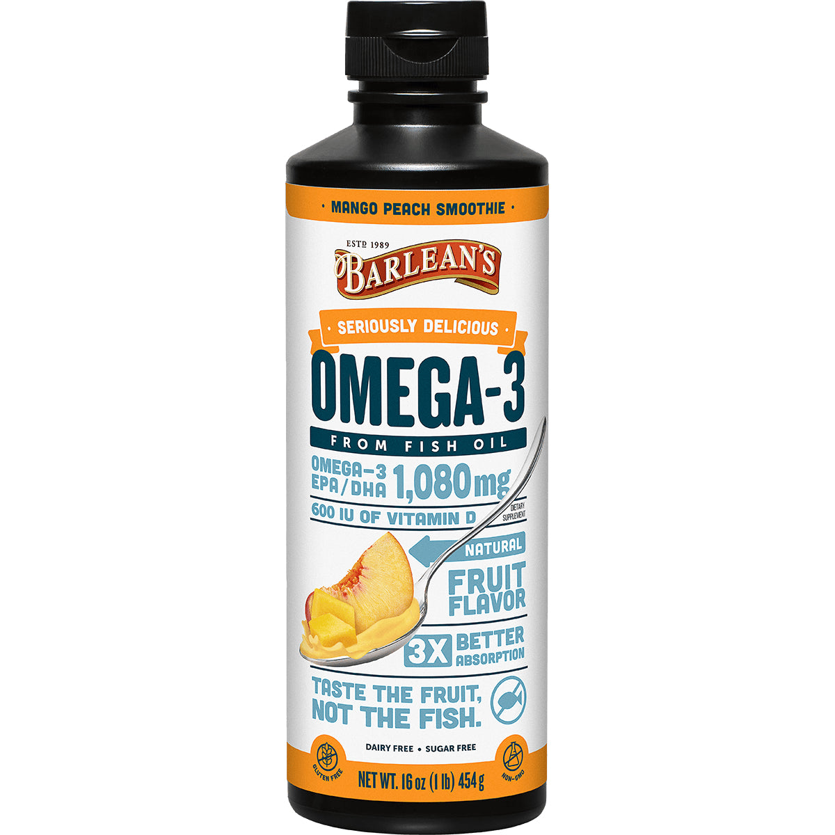 Omega-3 - Mango Peach Smoothie  Swanson Vitamins