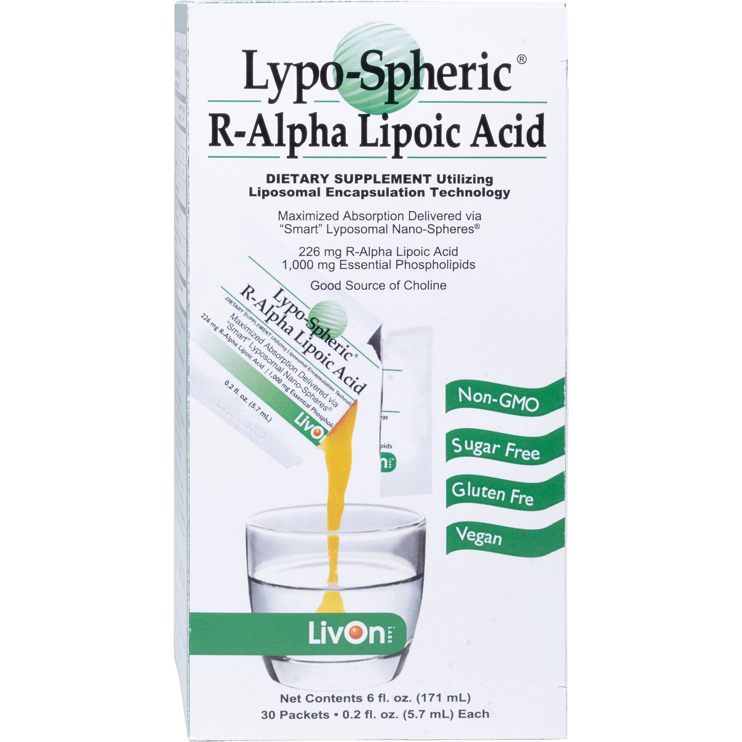 lypo glutathione Amazon.com: LivOn Laboratories Lypo-Spheric Glutathione main image 1