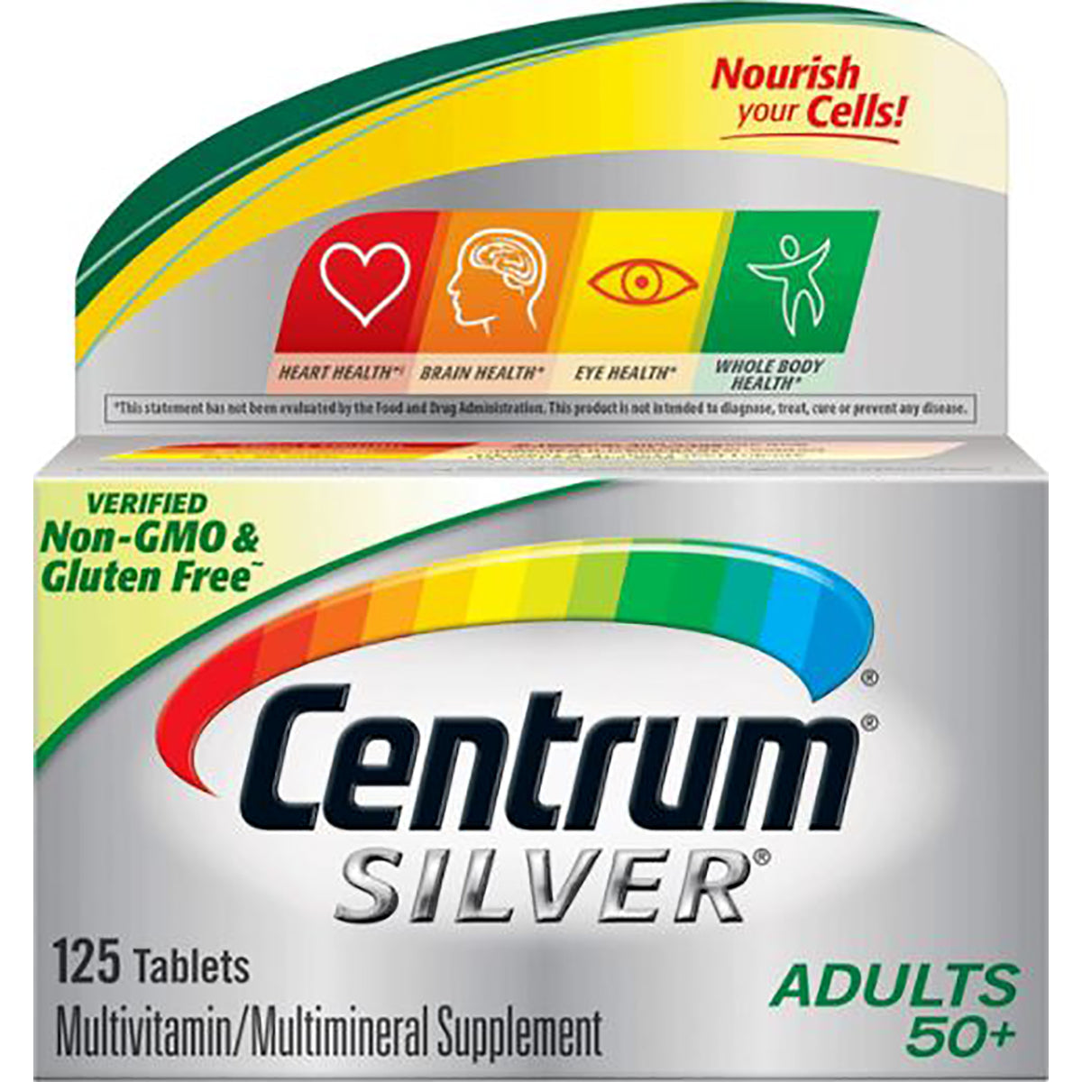Silver MultiVitamin/MultiMineral Adults 50+  Swanson Vitamins