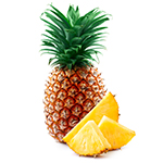 Pineapples rich in vitamin C