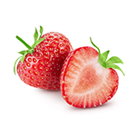 Strawberries rich in vitamin C