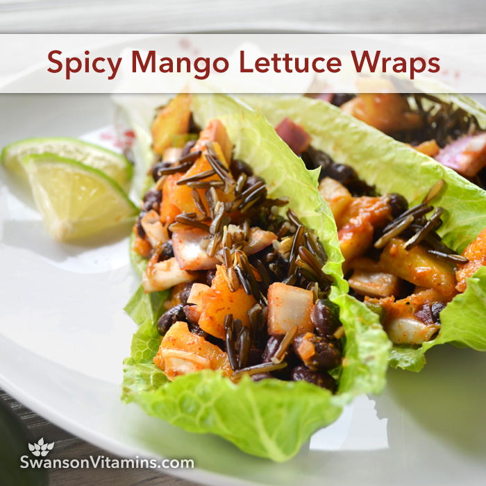 Spicy Mango Lettuce Wraps Recipe