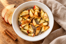 High Protein Apple Pie Chia Pudding