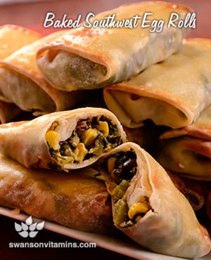 Baked Southwest Egg Rolls