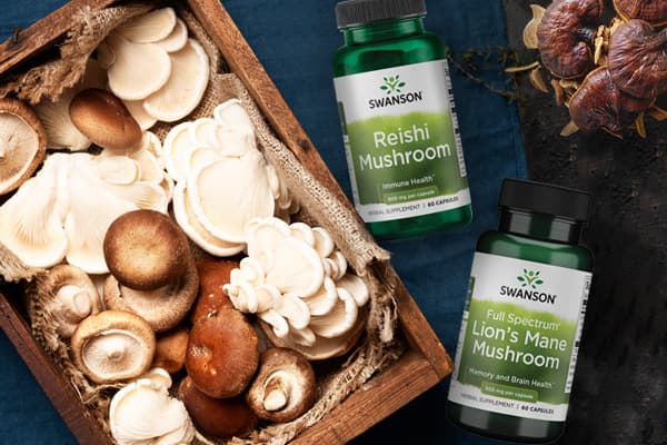 5 Mushrooms for Immune Health