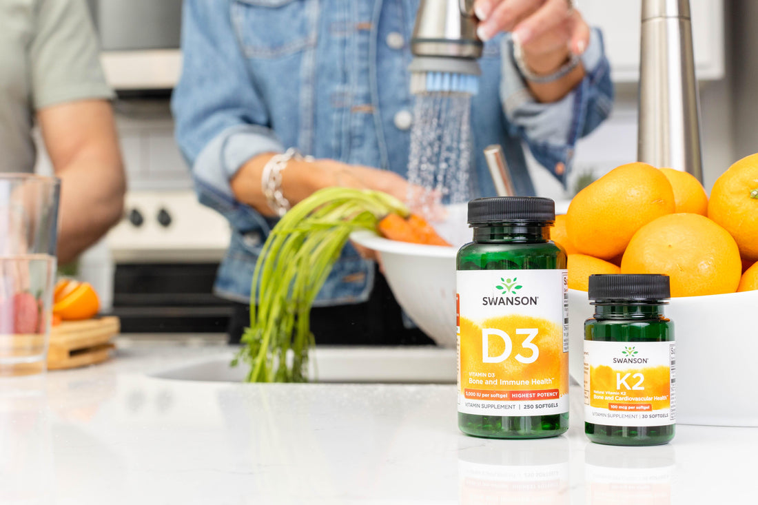 The Benefits of Vitamins D3 and K2 Together