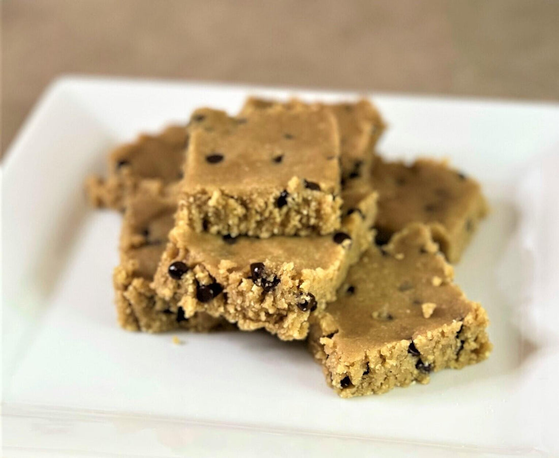 Healthy Edible Cookie Dough Bars