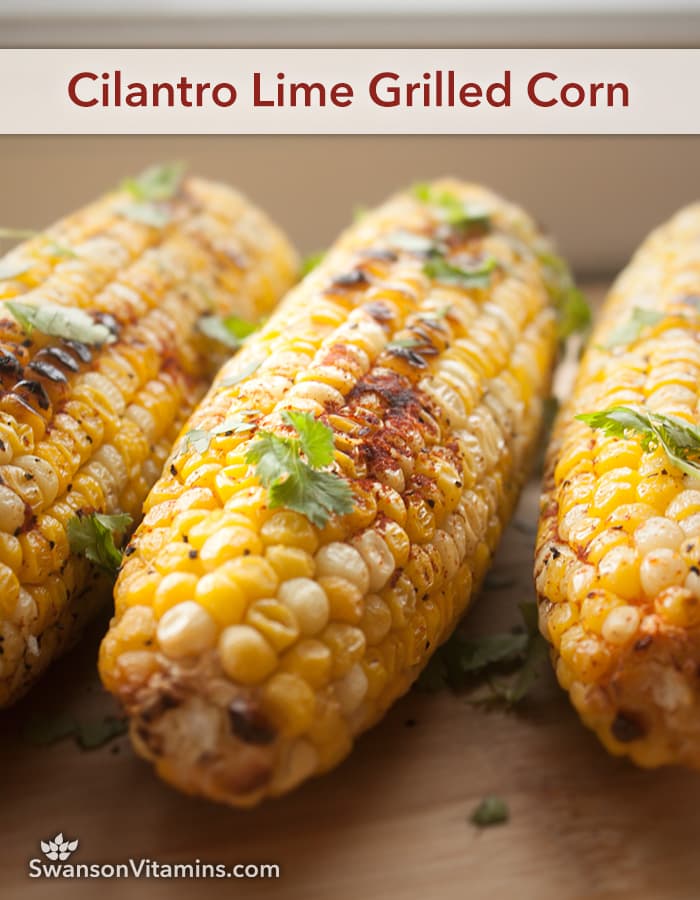 Cilantro Lime Grilled Corn