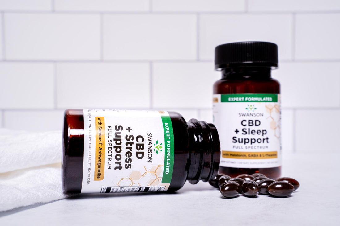 CBD Combination Formulas for Stress and Sleep Support
