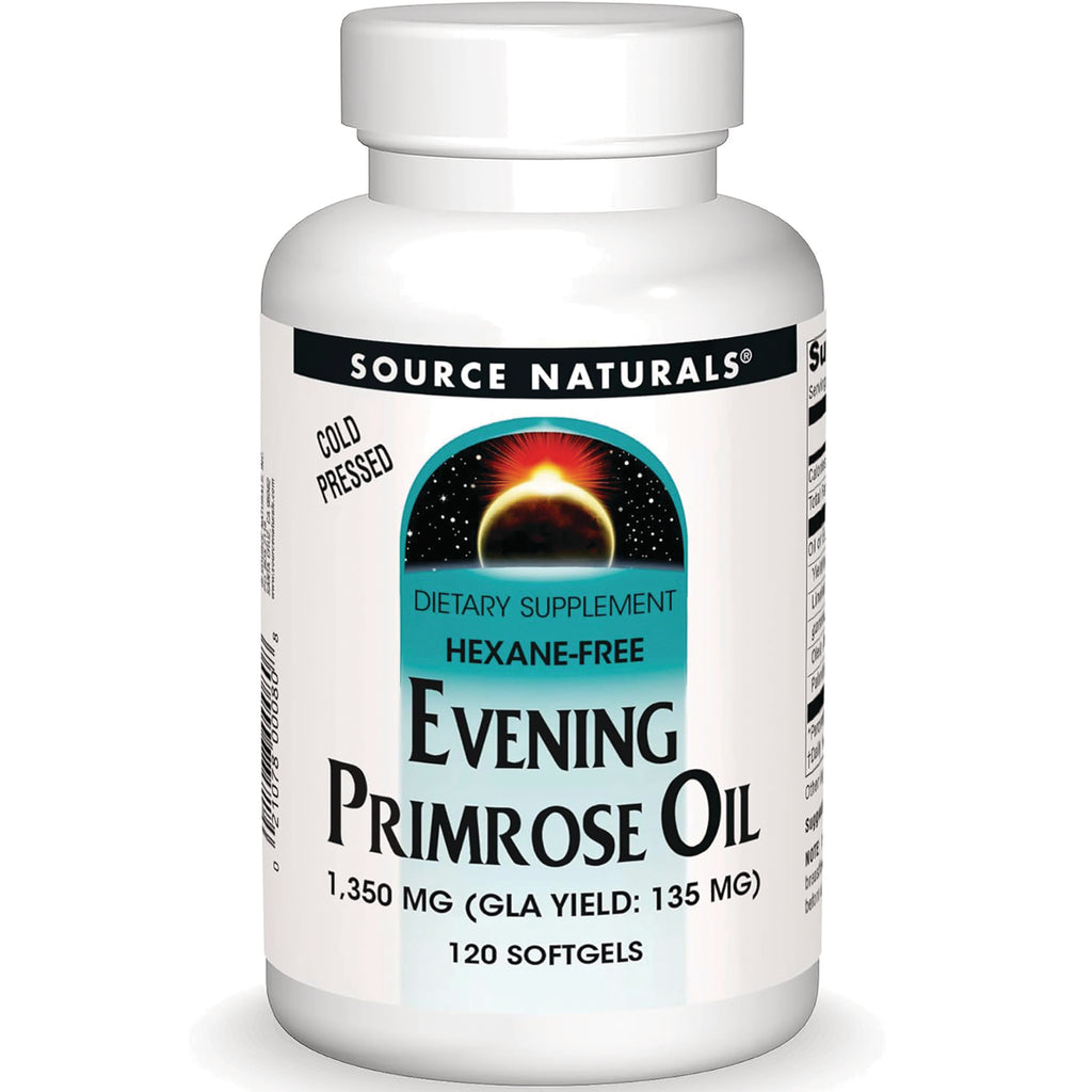 SN560 | Source Naturals Evening Primrose Oil 1,350 mg, 120 softgels - Thumbnail