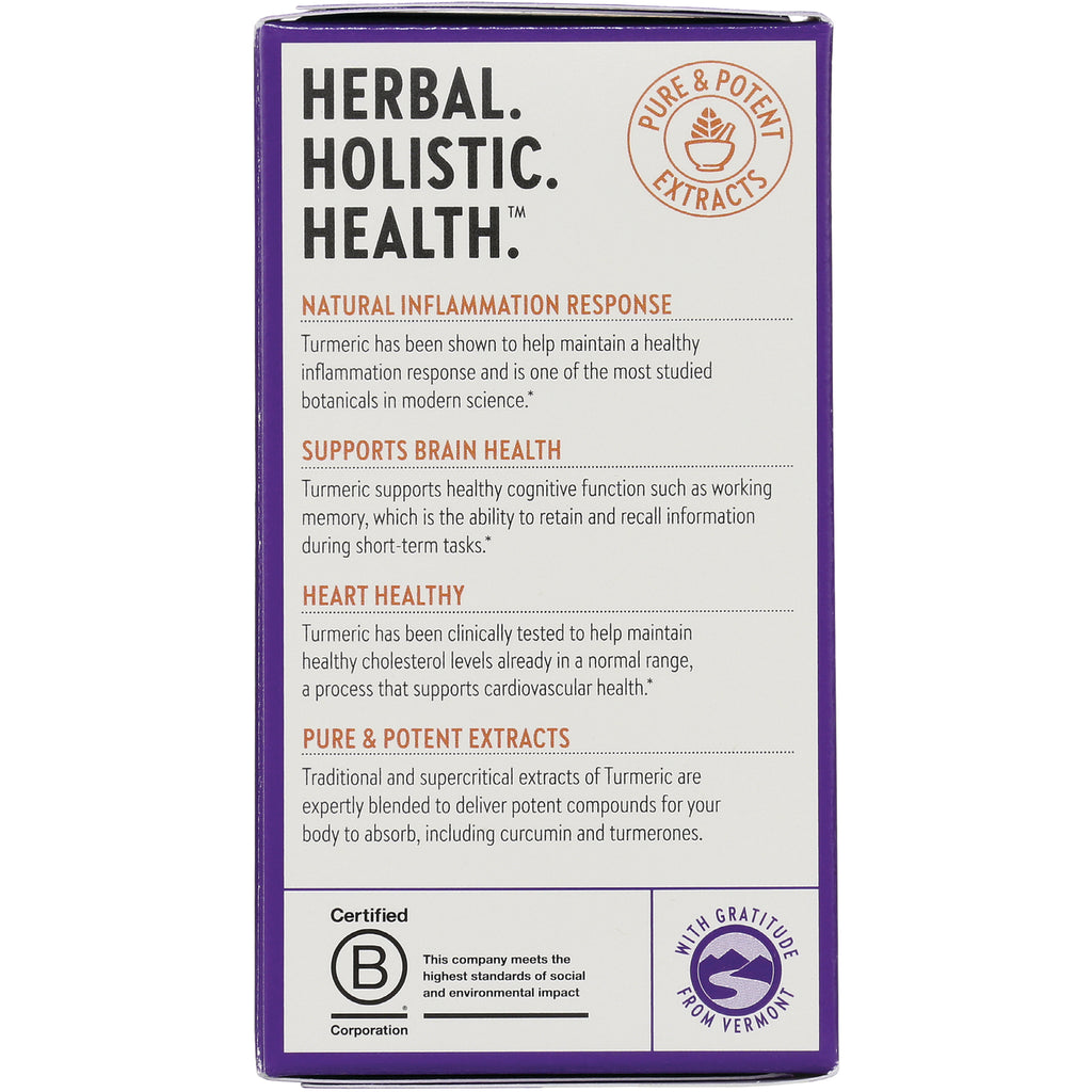 NWC260 | product panel listing natural inflammation response, supports brain and heart health, and pure & potent extracts - Thumbnail