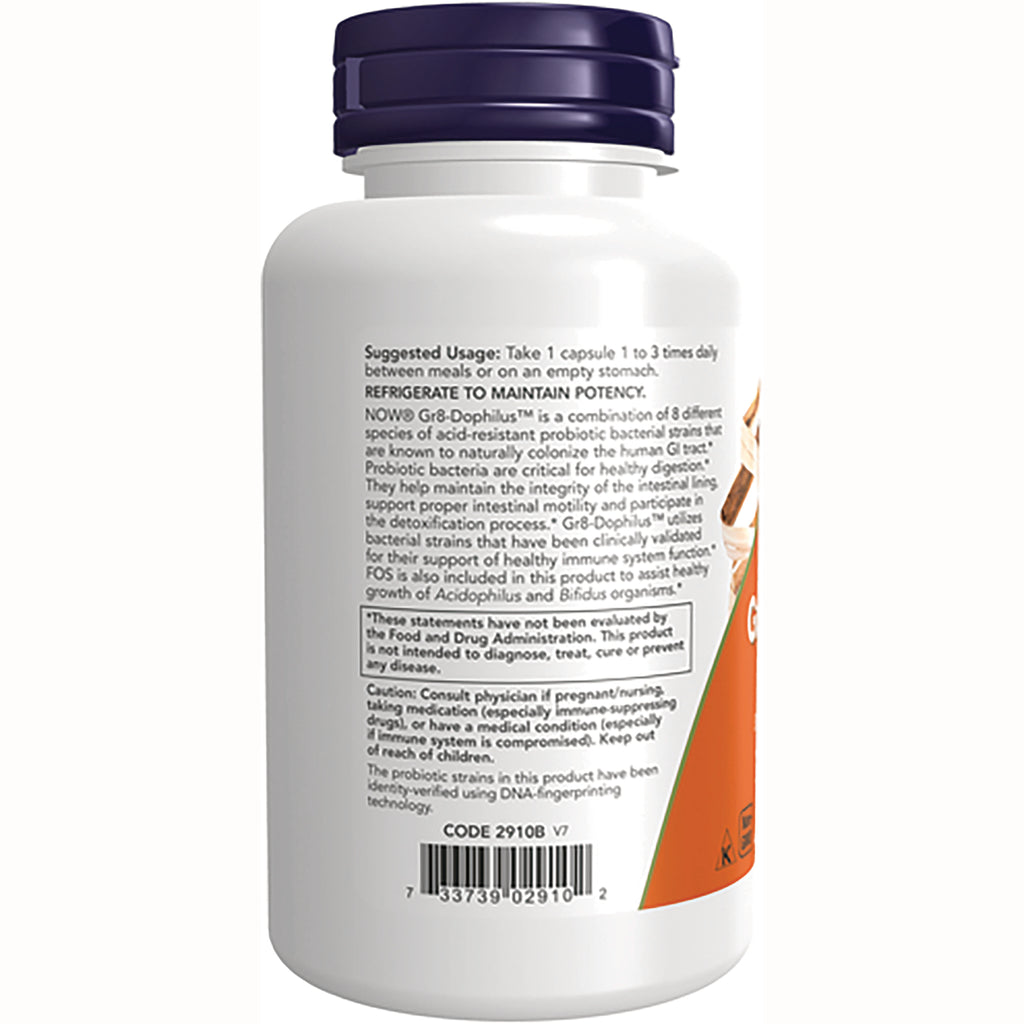 NWF753 | Back label of white supplement bottle showing suggested usage, warnings, and barcode - Thumbnail
