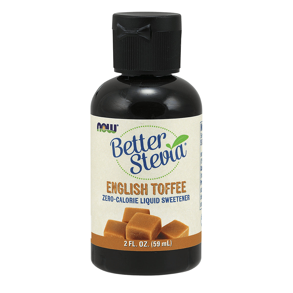 NWF1168 | Better Stevia English Toffee zero-calorie liquid sweetener, 2 fl oz bottle