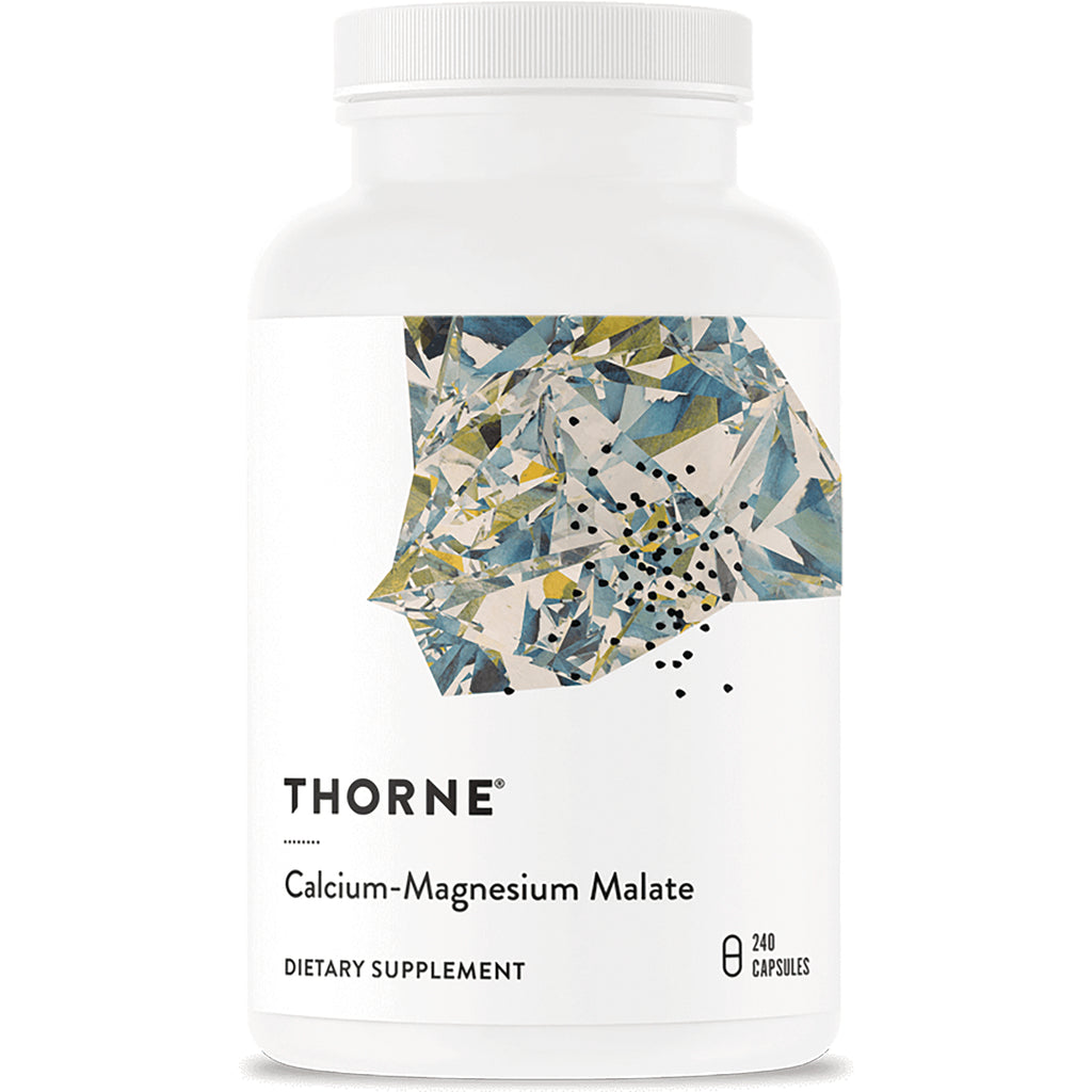 TRN018 | Thorne Calcium-Magnesium Malate dietary supplement, 240 capsules bottle - Thumbnail