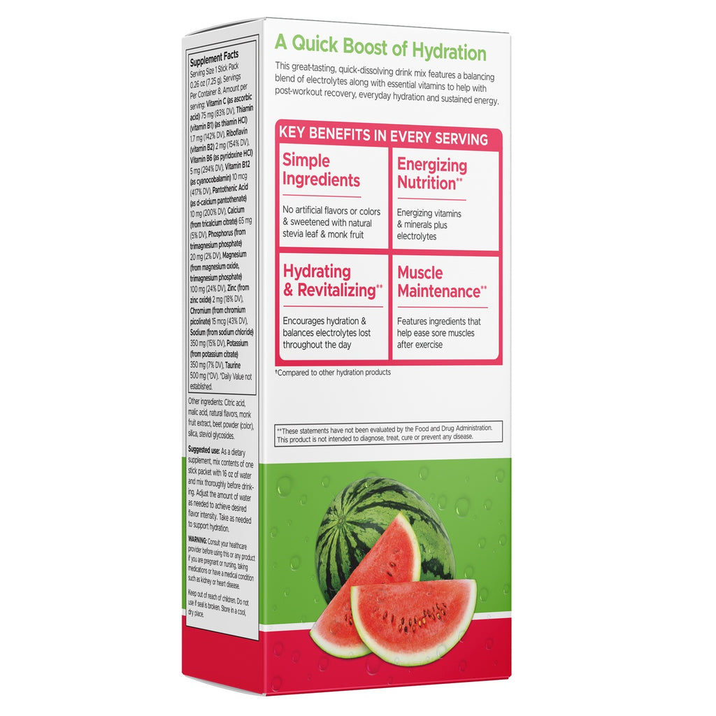 SW1939 | Supplement Facts panel with serving size, vitamins and minerals, other ingredients, suggested use, and warning - Thumbnail
