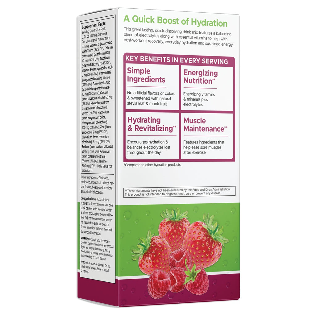 SW1943 | Back label with supplement facts and serving information - Thumbnail