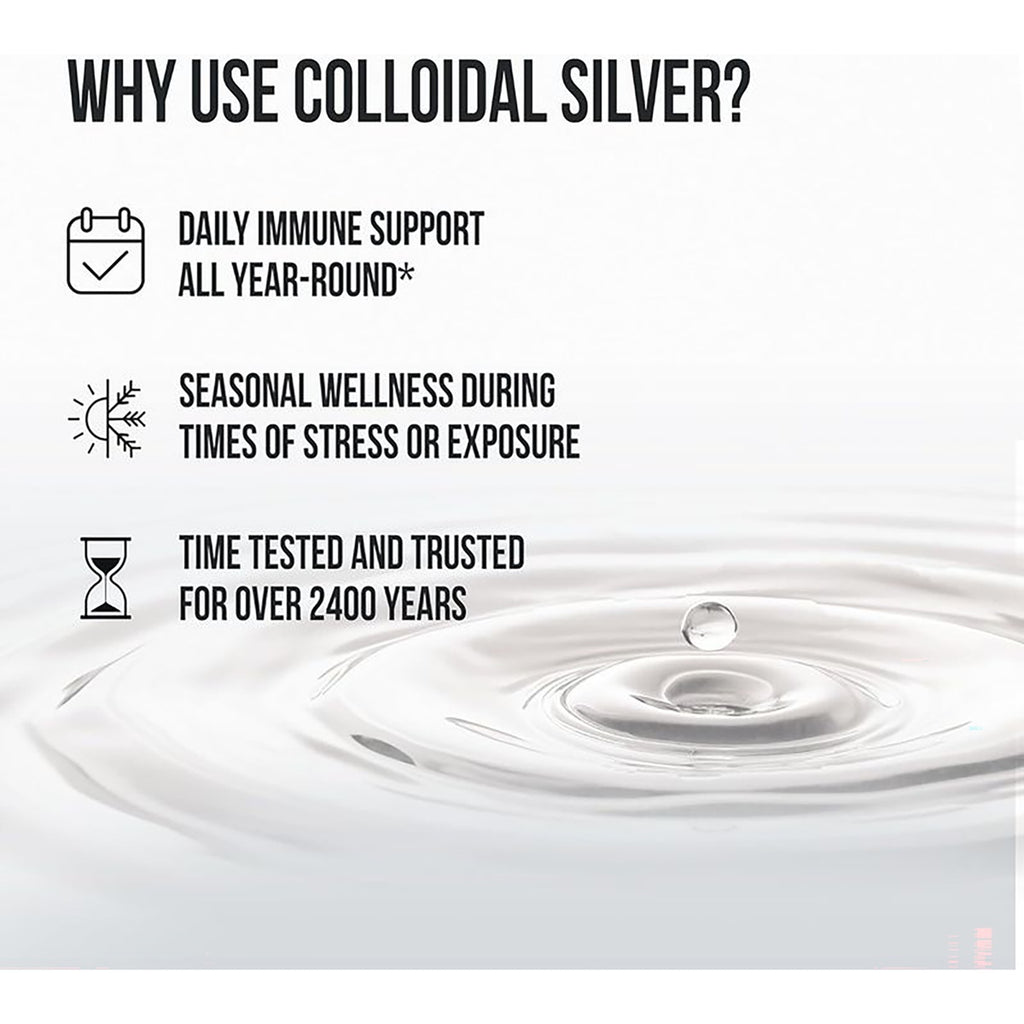 SSL002 | Colloidal silver infographic with immune support and seasonal wellness claims - Thumbnail