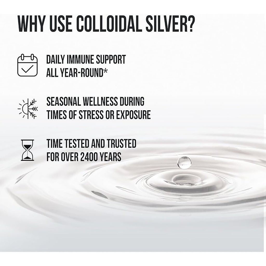 SSL001 | Why use colloidal silver? Daily immune support, seasonal wellness, and time tested benefits over 2400 years - Thumbnail