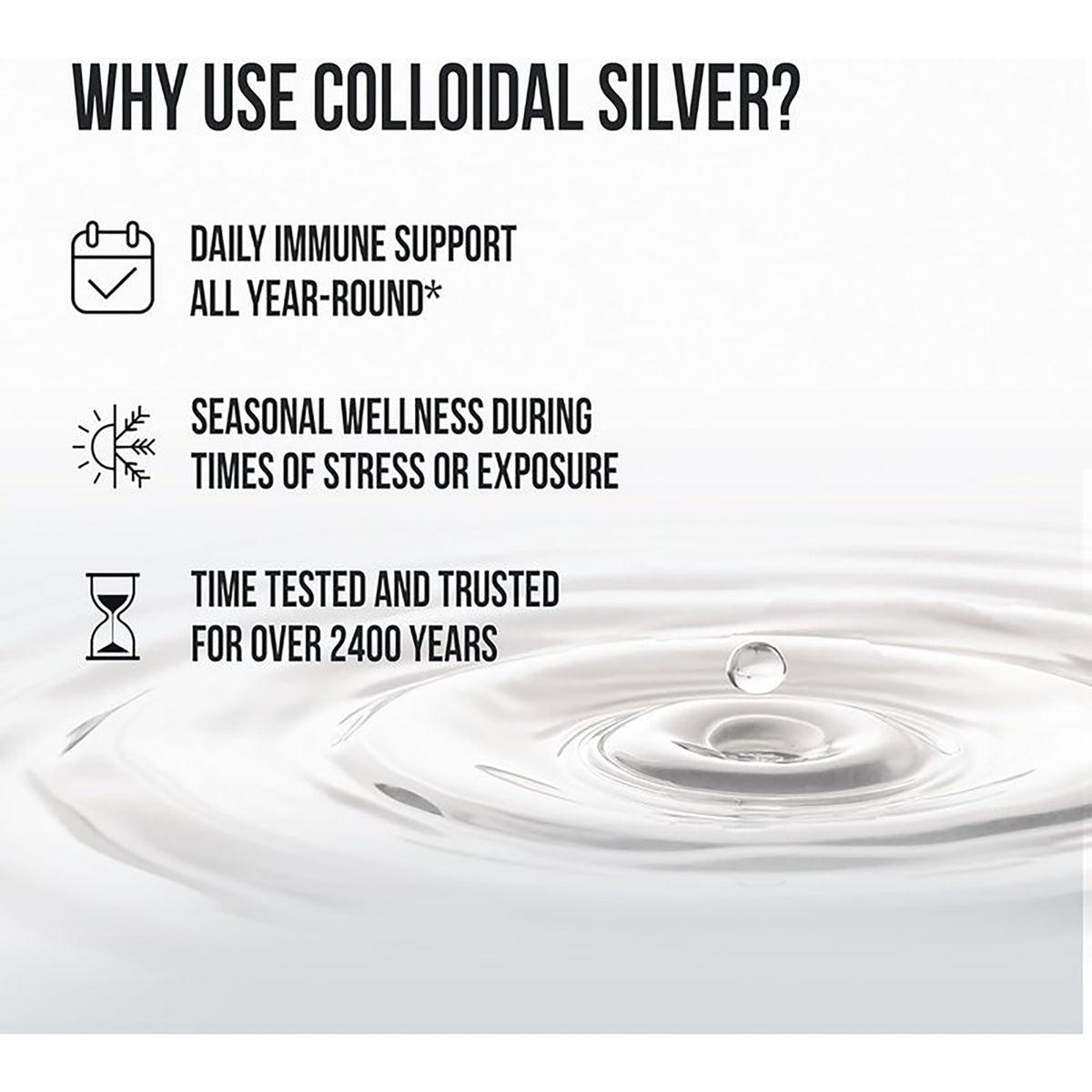 SSL001 | Why use colloidal silver? Daily immune support, seasonal wellness, and time tested benefits over 2400 years
