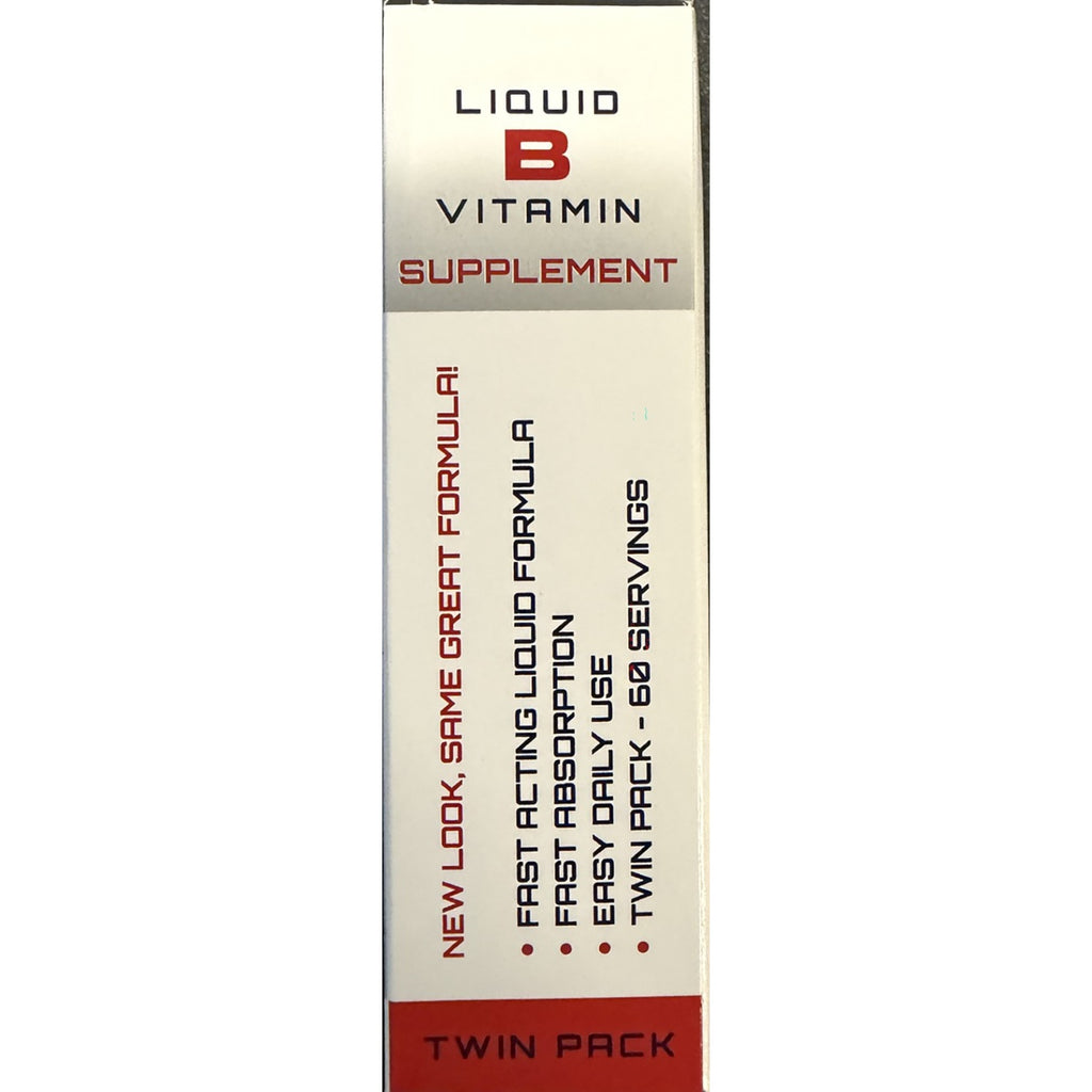 SUB001 | Liquid B Vitamin Supplement Twin Pack with new look, same great formula and daily use claims - Thumbnail