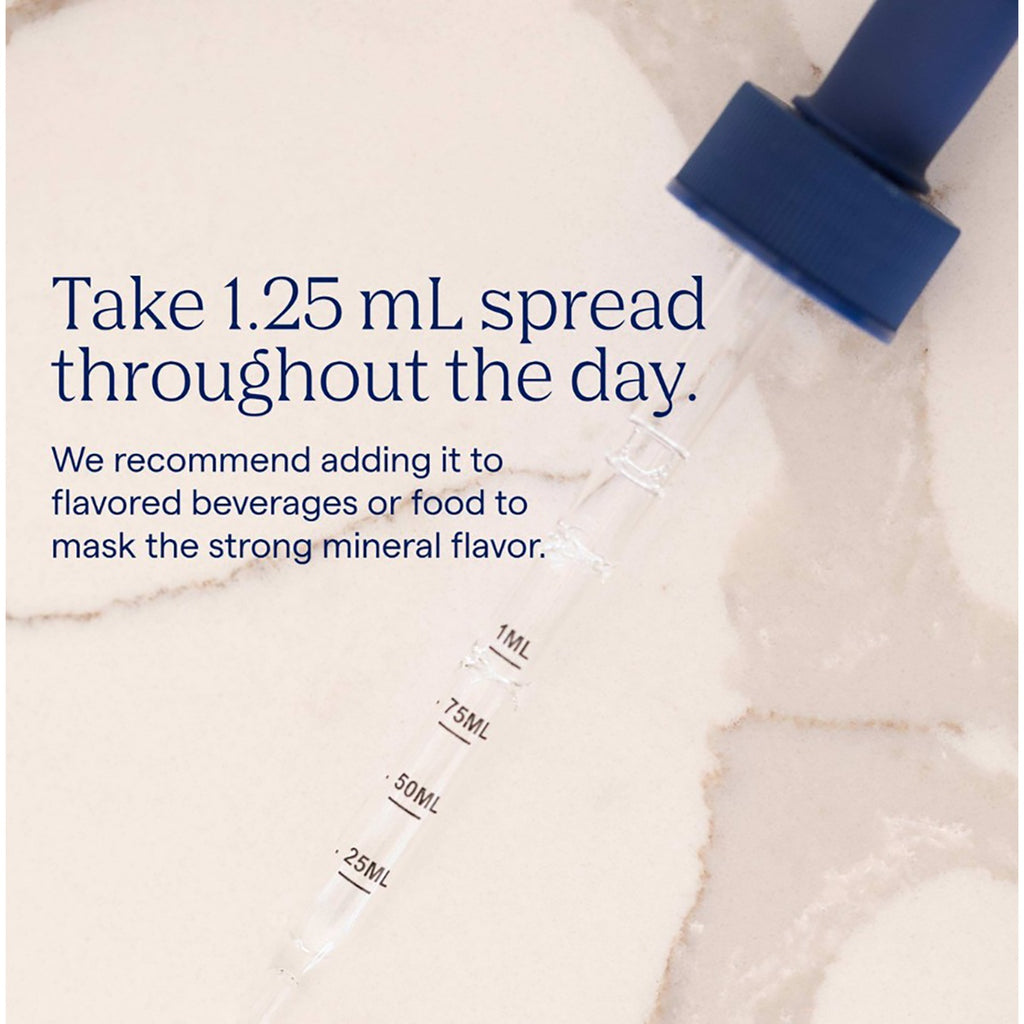 TM055 | Dropper with dosage markings and instructions to take 1.25 mL throughout the day - Thumbnail