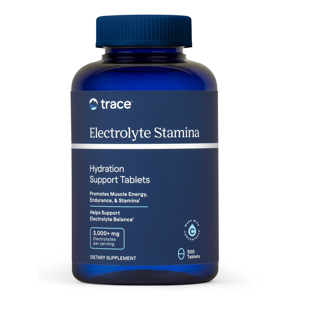 TM040 | Trace Electrolyte Stamina Hydration Support Tablets, 300 tablets