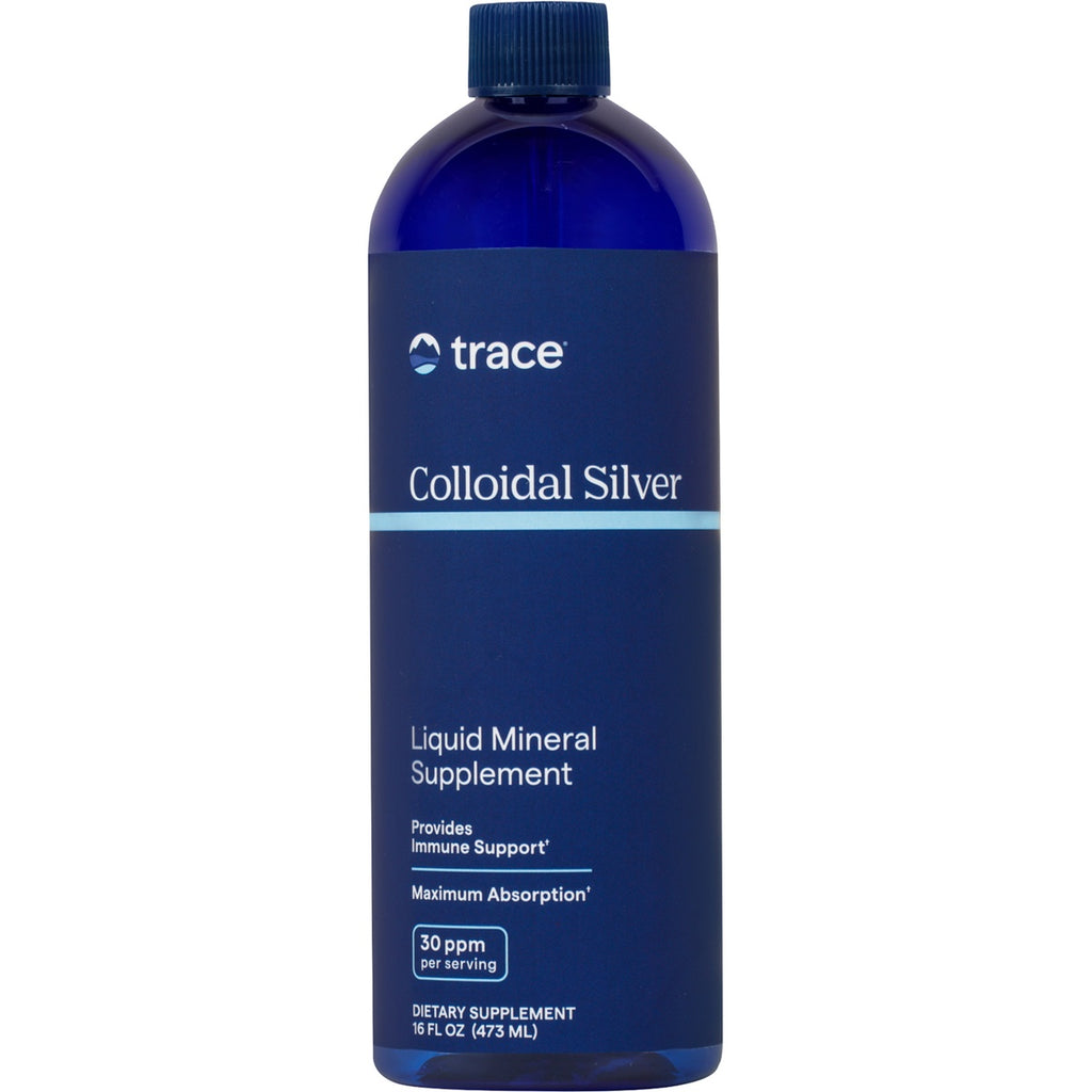TM096 | Trace Minerals Colloidal Silver 30 ppm, dietary supplement, 16 fl oz bottle - Thumbnail