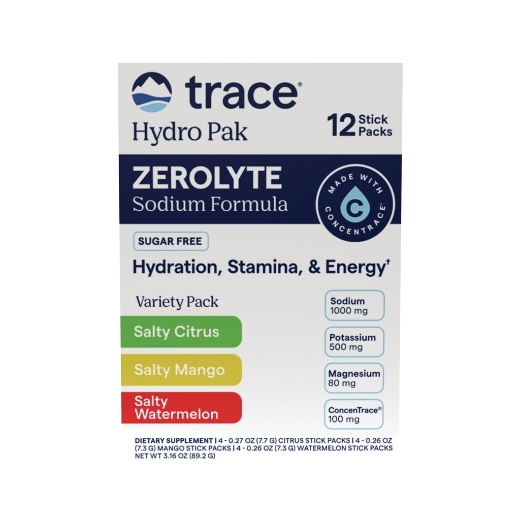 TM183 | Trace Hydro Pak Zerolyte sodium formula variety pack, 12 stick packs - Thumbnail