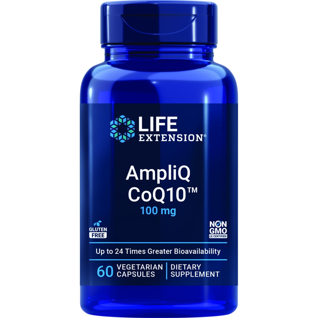 LE603 | Life Extension AmpliQ CoQ10 100 mg vegetarian capsules, 60 count - Thumbnail