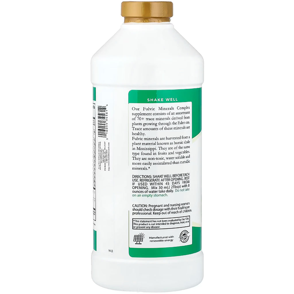 BTR029 | back label of white supplement bottle showing directions, ingredients, icons and SHAKE WELL header - Thumbnail