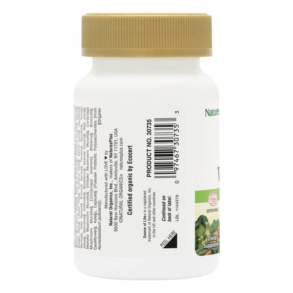 NTP294 | Back of supplement bottle with label facts visible - Thumbnail
