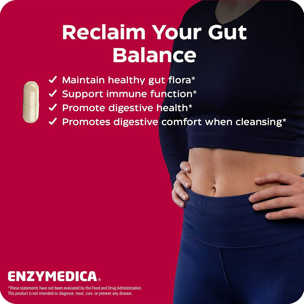 EMD005 | Gut balance claims and a woman pictured in the background - Thumbnail