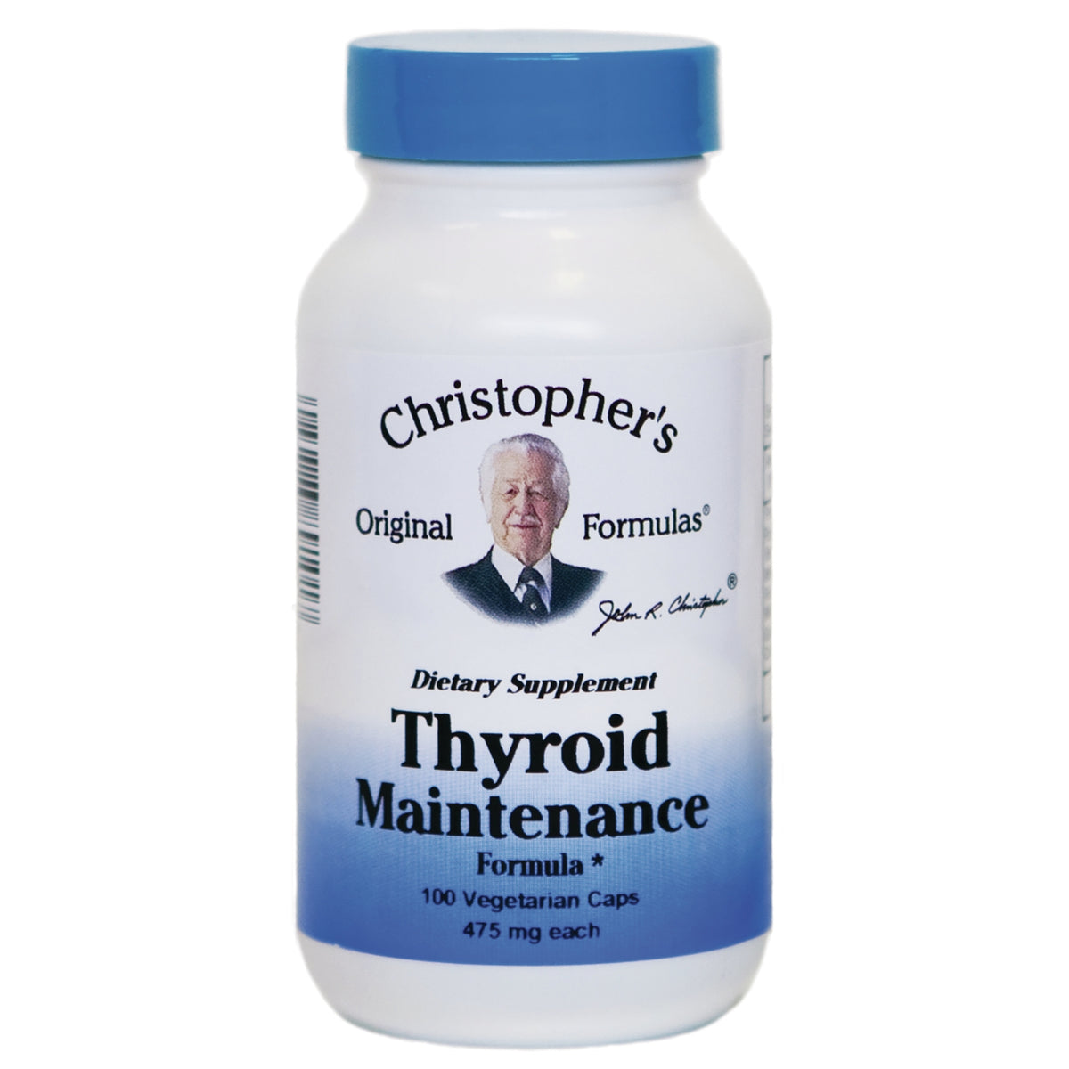 DCR082 | Christopher's Original Formulas Thyroid Maintenance dietary supplement bottle