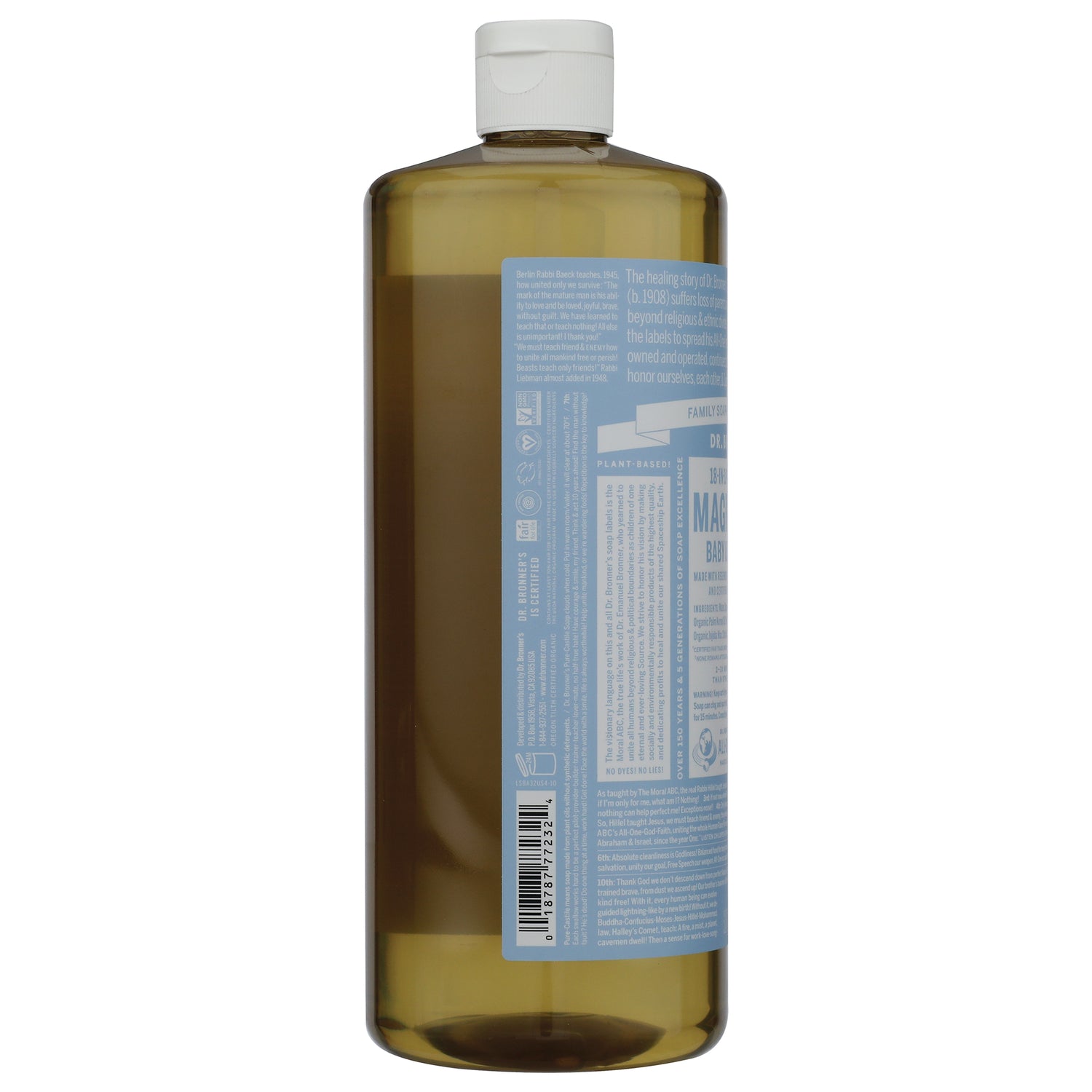 18-in-1 Pure-Castile Magic Soap - Baby Unscented