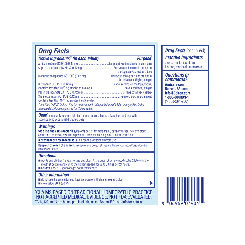 BRN135 | Back panel showing Drug Facts with active and inactive ingredients, warnings, directions, and barcode - Thumbnail