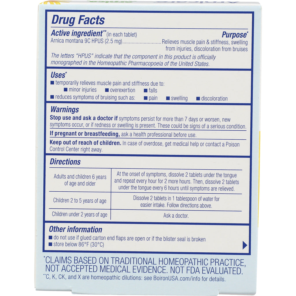 BRN048 | Back panel showing drug facts, active ingredient, warnings, directions and other information - Thumbnail