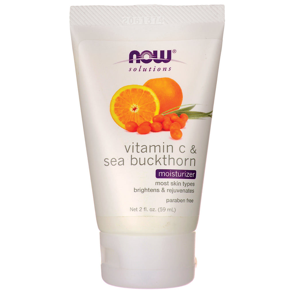 NWF974 | Now Solutions vitamin C & sea buckthorn moisturizer tube with orange and sea buckthorn berries - Thumbnail