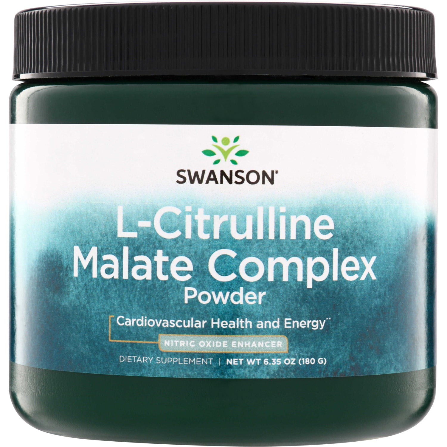 SW1594 | Swanson L-Citrulline Malate Complex Powder, nitric oxide enhancer, cardiovascular health and energy, 6.35 oz