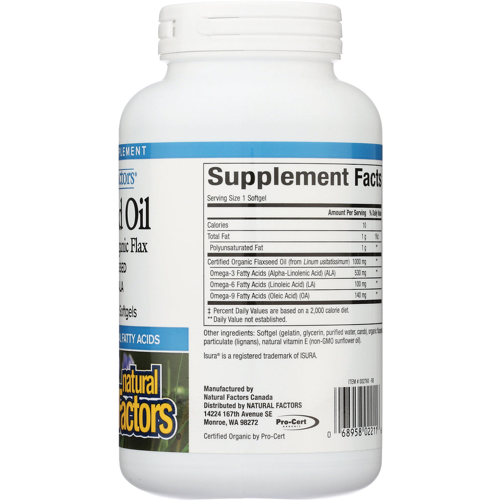 NFC156 | Back of white supplement bottle showing Supplement Facts panel, ingredients, barcode and manufacturer info - Thumbnail