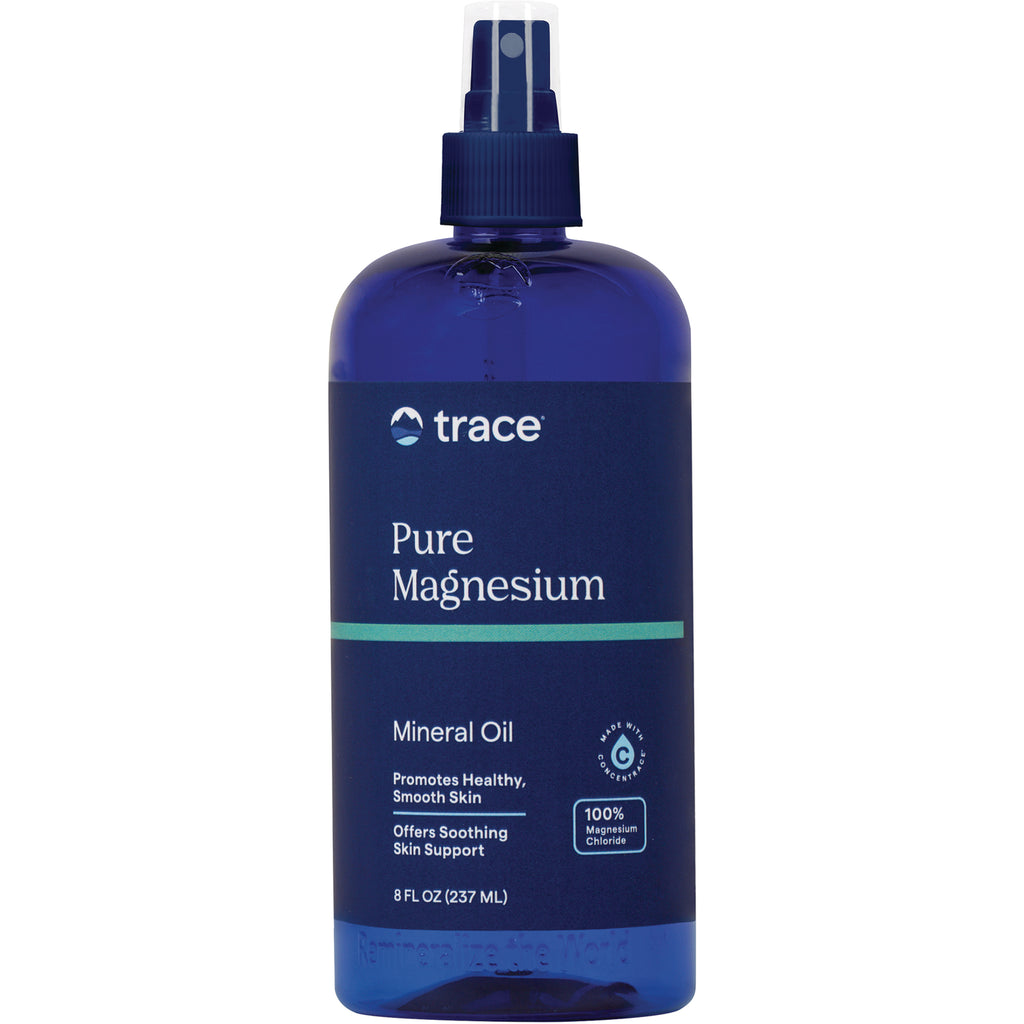 TM091 | Trace Pure Magnesium Mineral Oil spray, 8 fl oz (237 mL) bottle front label - Thumbnail