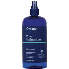 TM091 | Trace Pure Magnesium Mineral Oil spray, 8 fl oz (237 mL) bottle front label