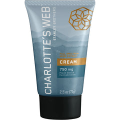 CHW028 | Charlotte's Web full spectrum cream tube 750 mg plant-based cannabinoids 2.5 oz