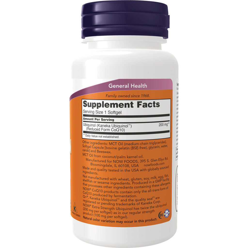 NWF1331 | Back of white supplement bottle showing Supplement Facts panel and ingredient text - Thumbnail