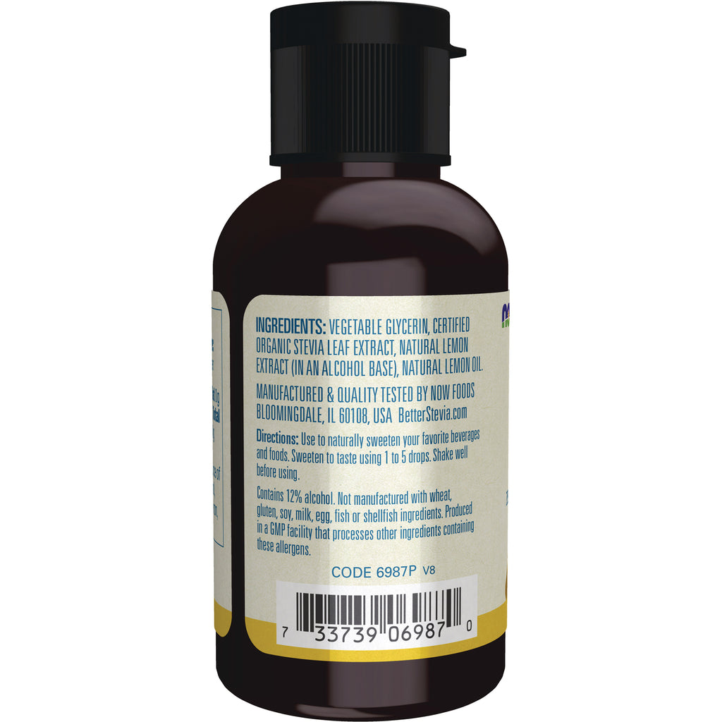 NWF1036 | Back of brown bottle showing ingredients, directions, and barcode - Thumbnail