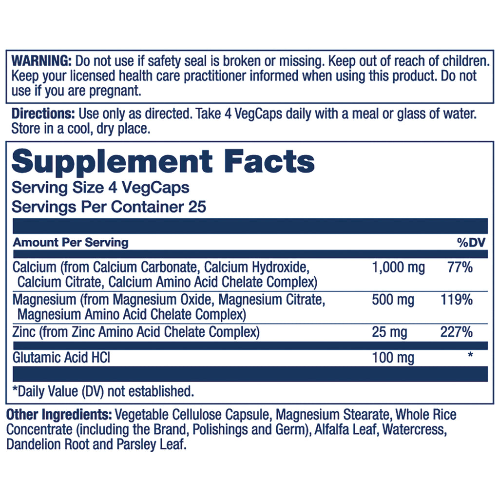 SLR335 | Supplement Facts panel with directions, warnings, and other ingredients - Thumbnail