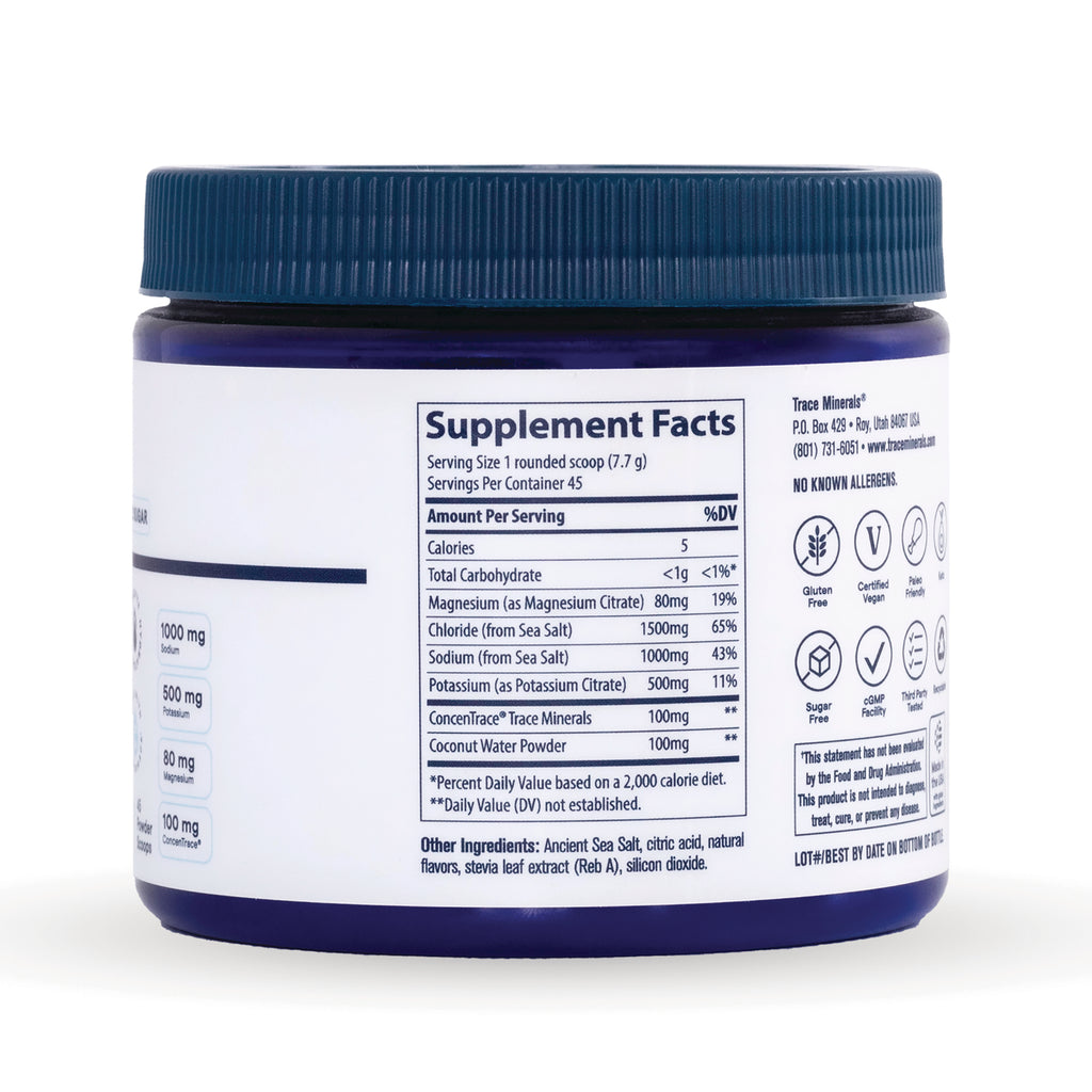 TM169 | Back label with Supplement Facts, ingredients, and certification icons - Thumbnail