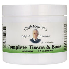 DCR056 | Christopher's Complete Tissue & Bone ointment jar front label 4 fl oz (118 ml)