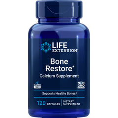 LE228 | LIFE EXTENSION Bone Restore bottle, Superior Calcium Formula, 120 capsules