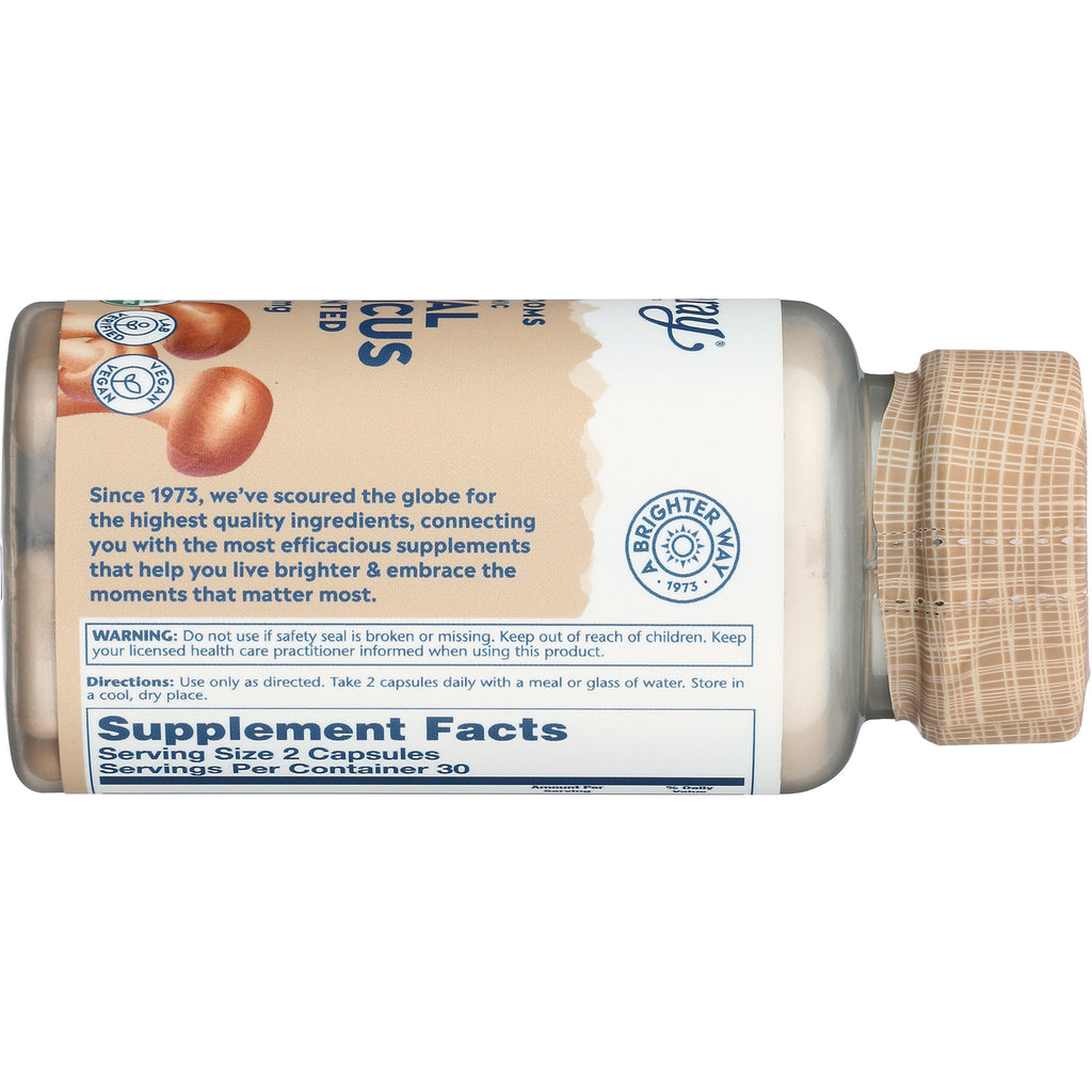SLR465 | Back label with Supplement Facts, directions, warning, and A Brighter Way seal - Thumbnail